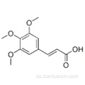 2-Propensäure, 3- (3,4,5-Trimethoxyphenyl) - CAS 90-50-6